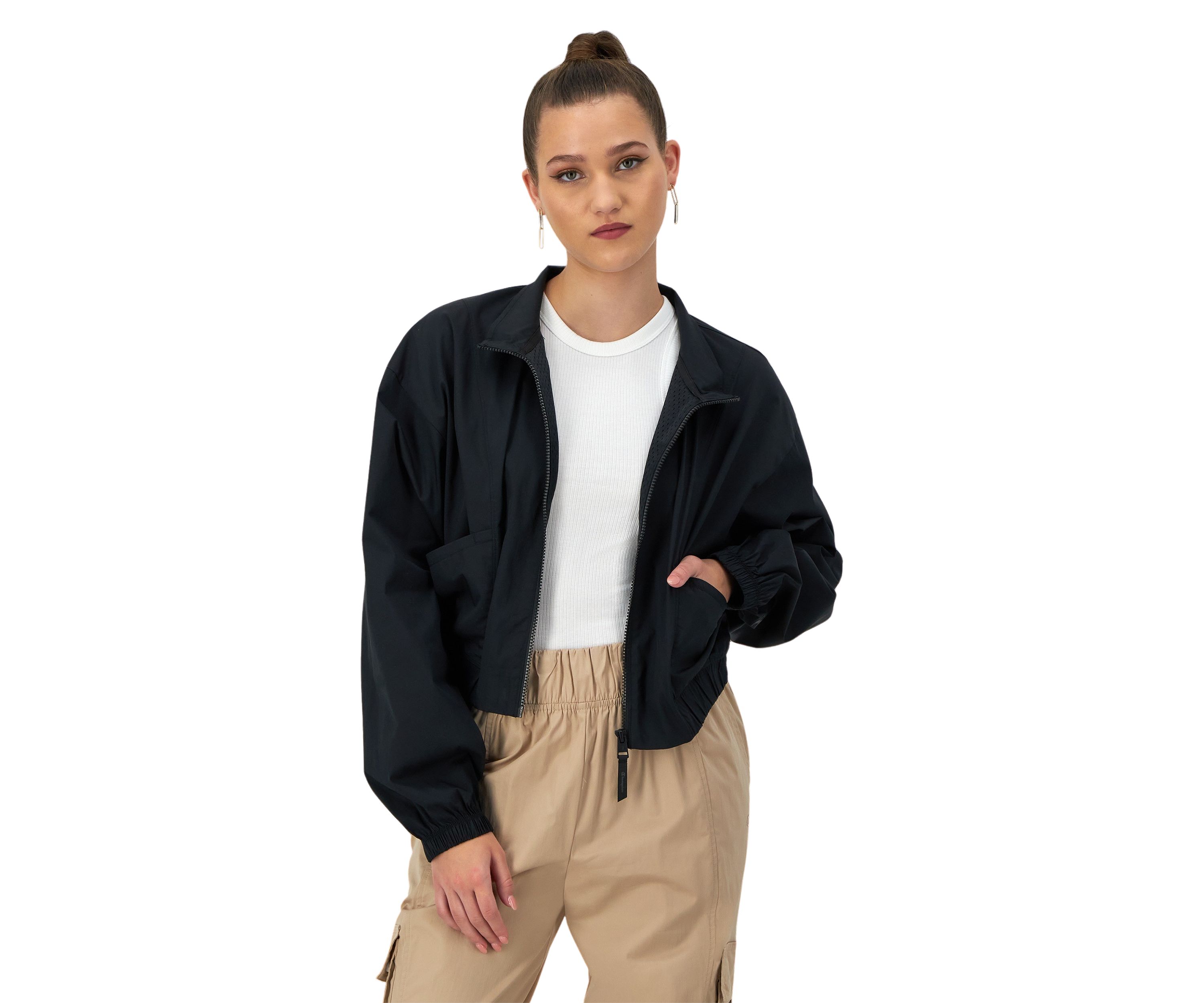 Lightweight C Logo Campus Zip Up Jacket