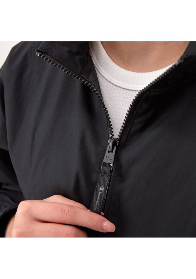 Lightweight C Logo Campus Zip Up Jacket