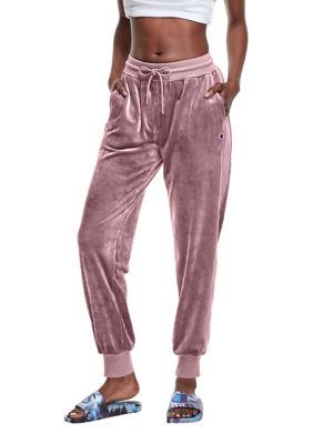 Champion best sale velour joggers