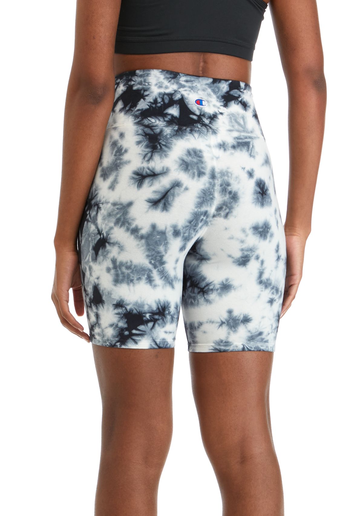 Authentic Logo Tie Dye Bike Shorts