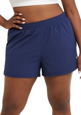 Champion Women's Plus Size Shorts, athletic navy, 1X at  Women's  Clothing store