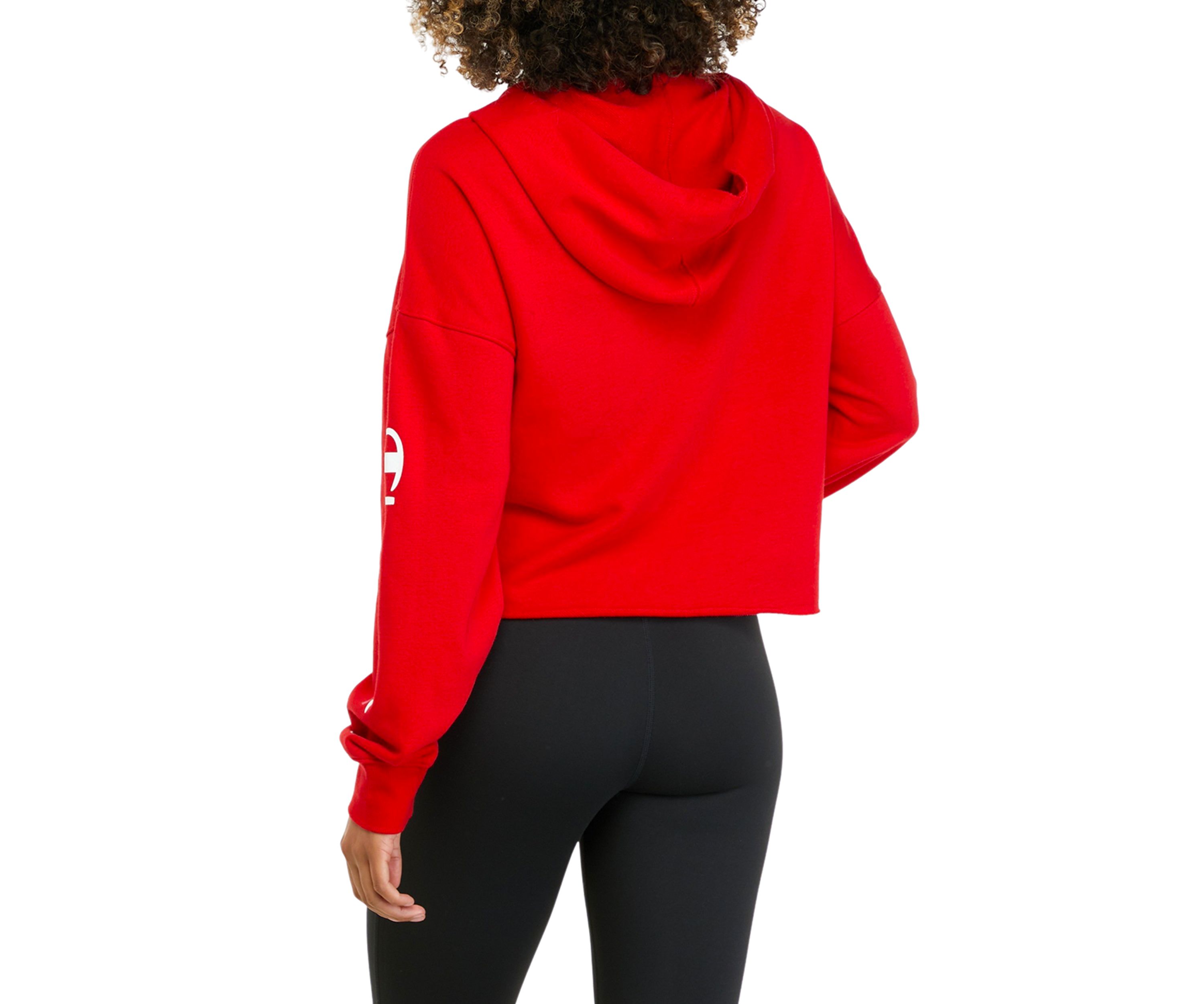 Campus French Terry Split Neck Hoodie 