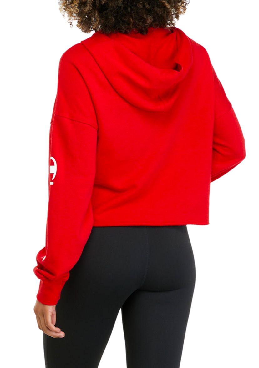 Campus French Terry Split Neck Hoodie 