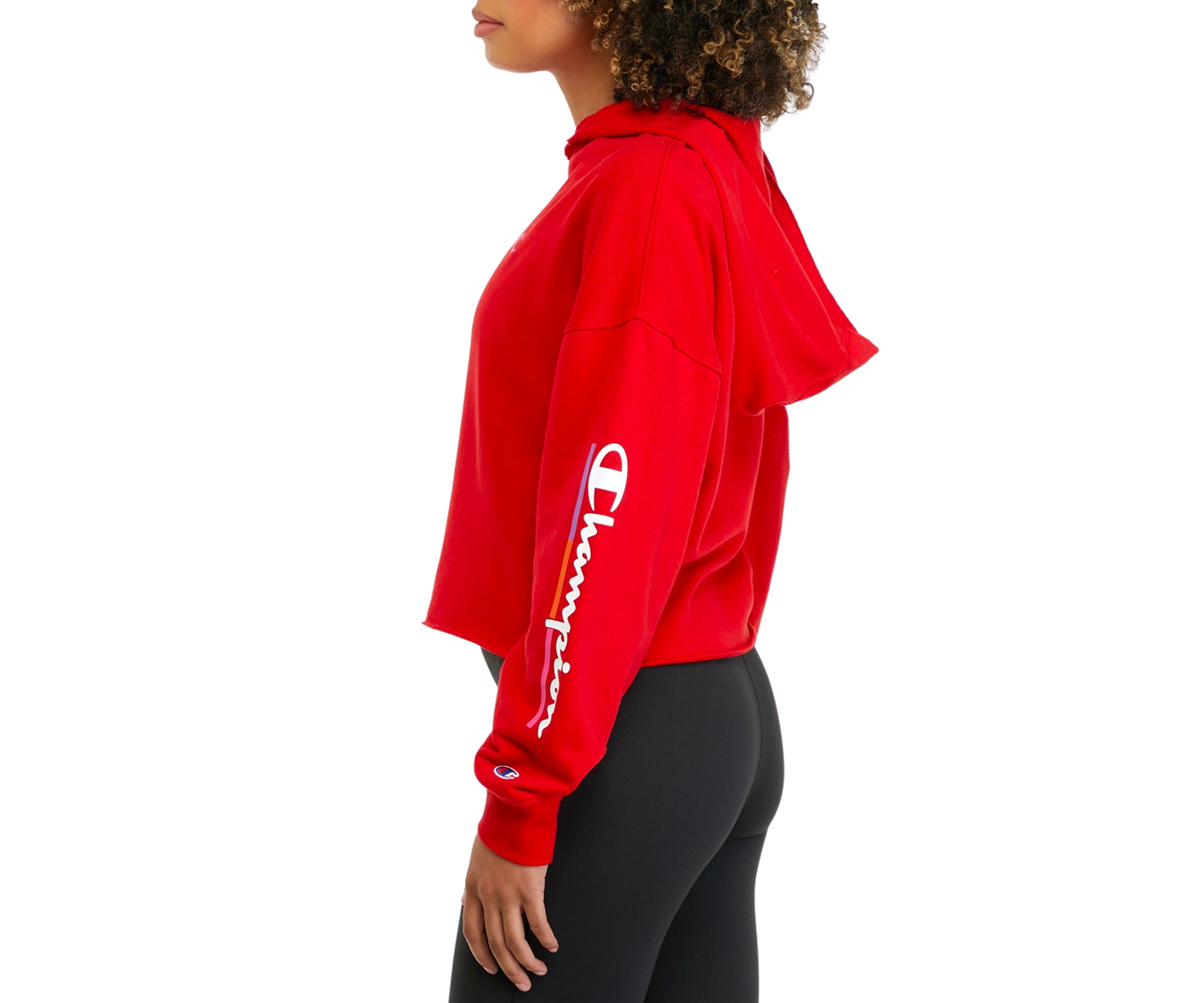 Campus French Terry Split Neck Hoodie 