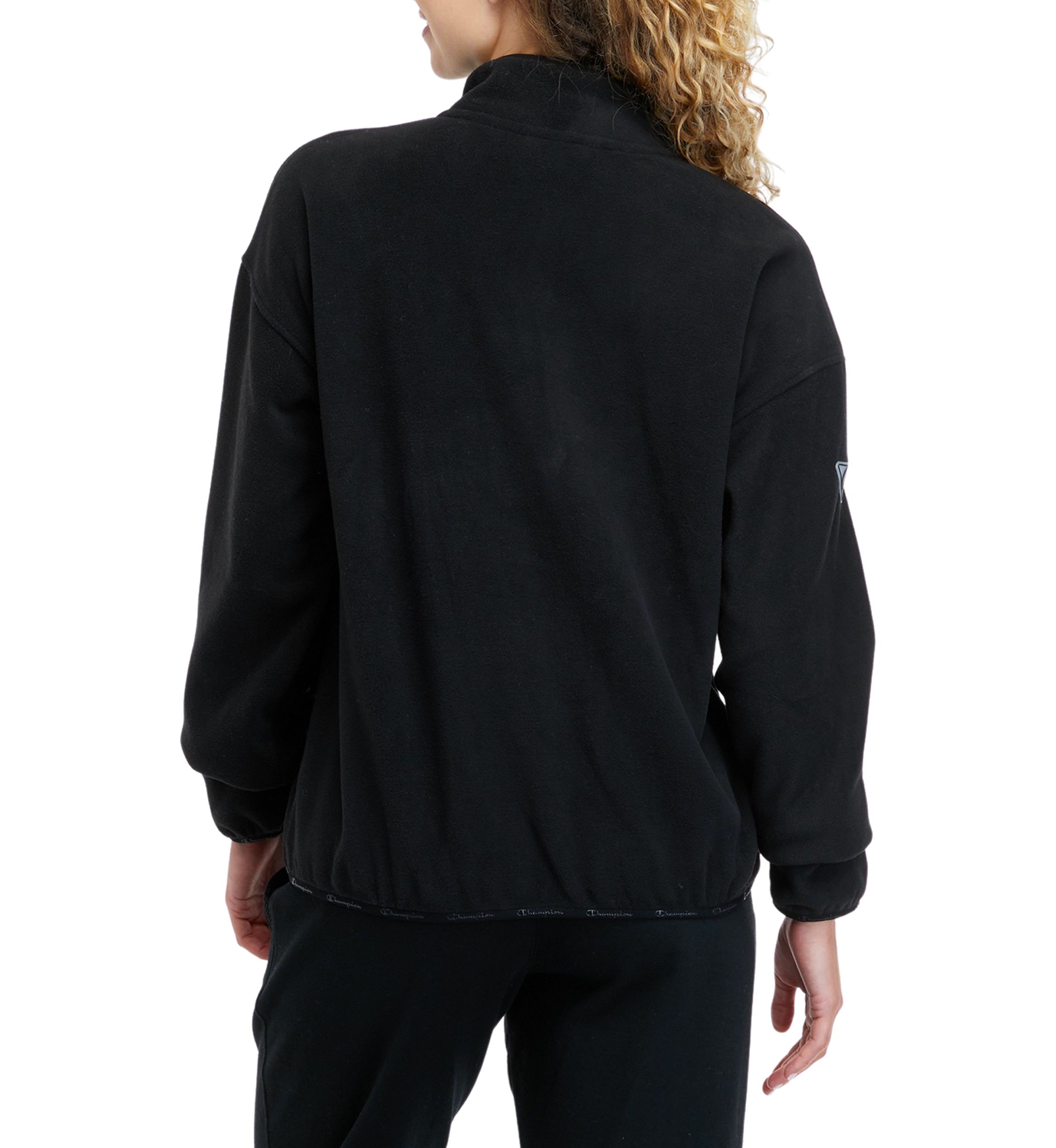Polar Fleece Snap Pullover Sweatshirt