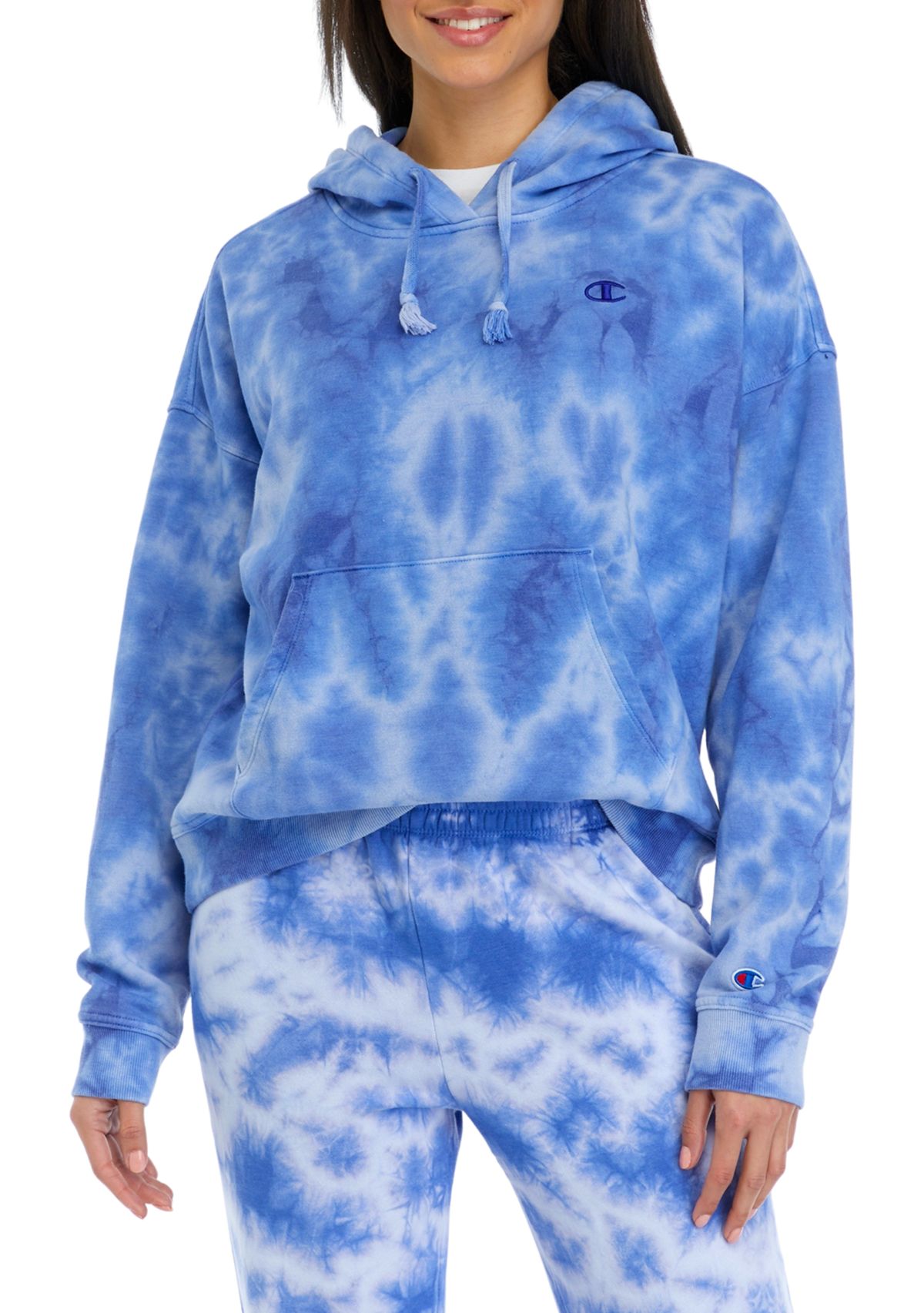 Relaxed Fleece Dye Hoodie