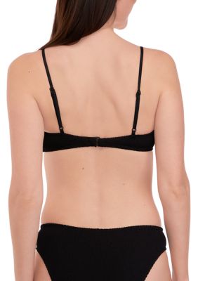 Crinkle Remy Twist Swim Bra