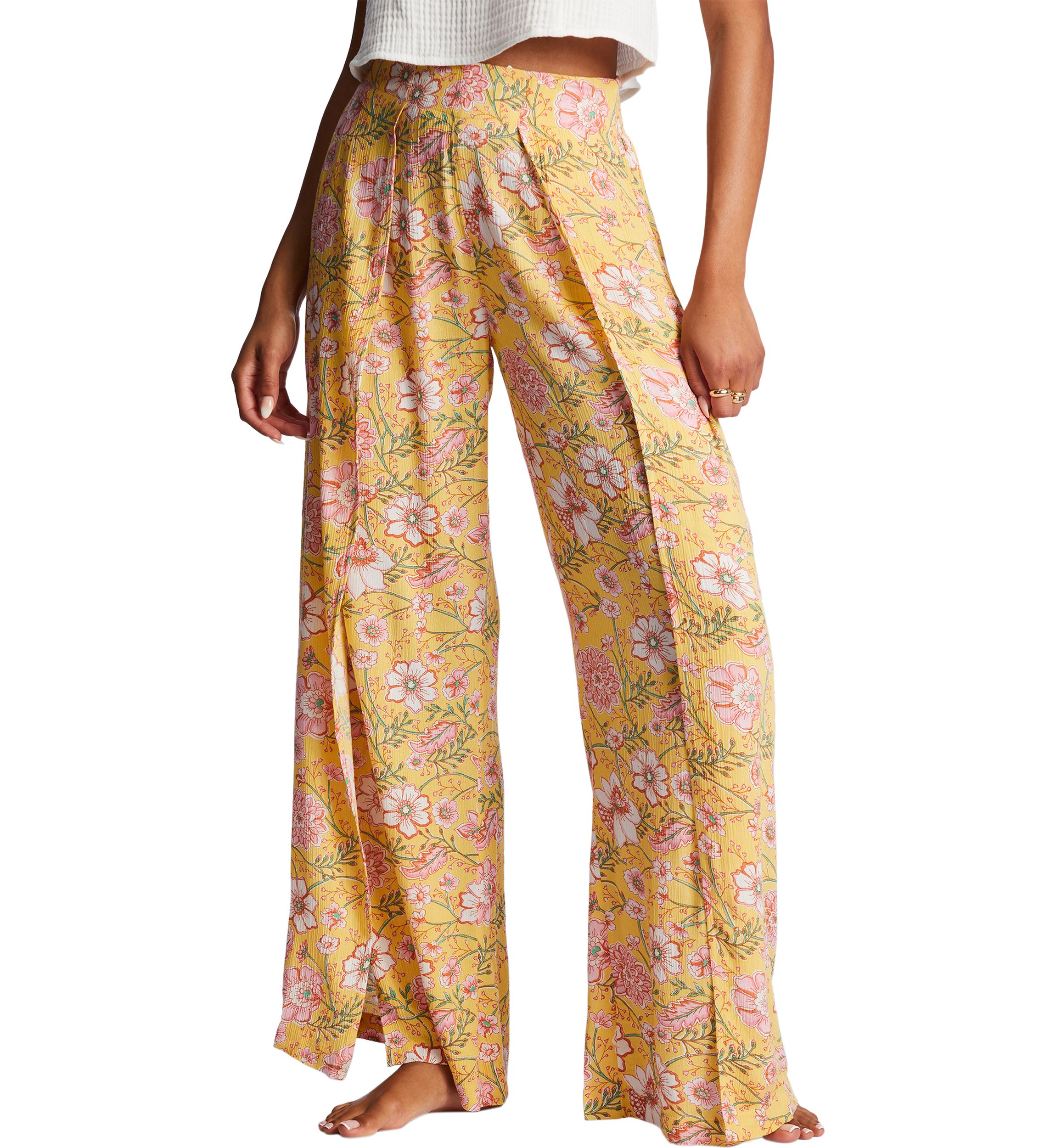 Split Spirit Printed Pants