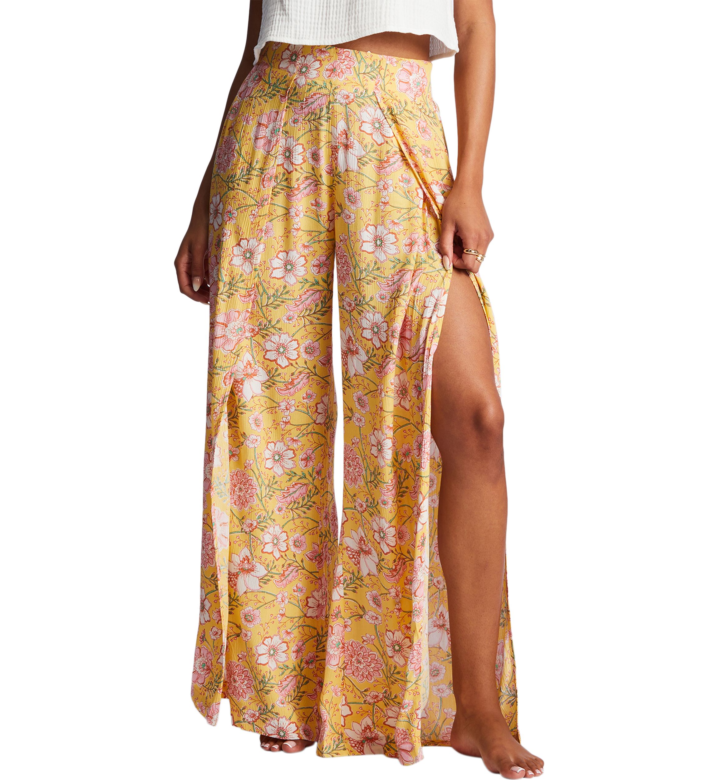 Split Spirit Printed Pants