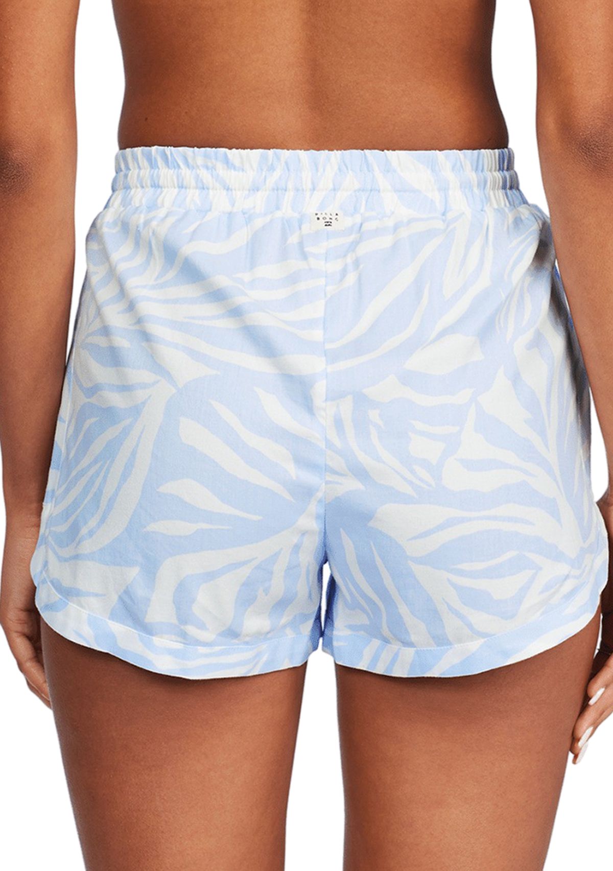 Tropical Print Pull On Shorts