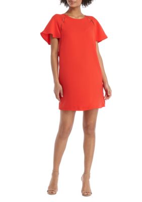 THE LIMITED Short Flare Sleeve Pullover Dress | belk