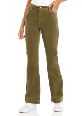 blue flare pants