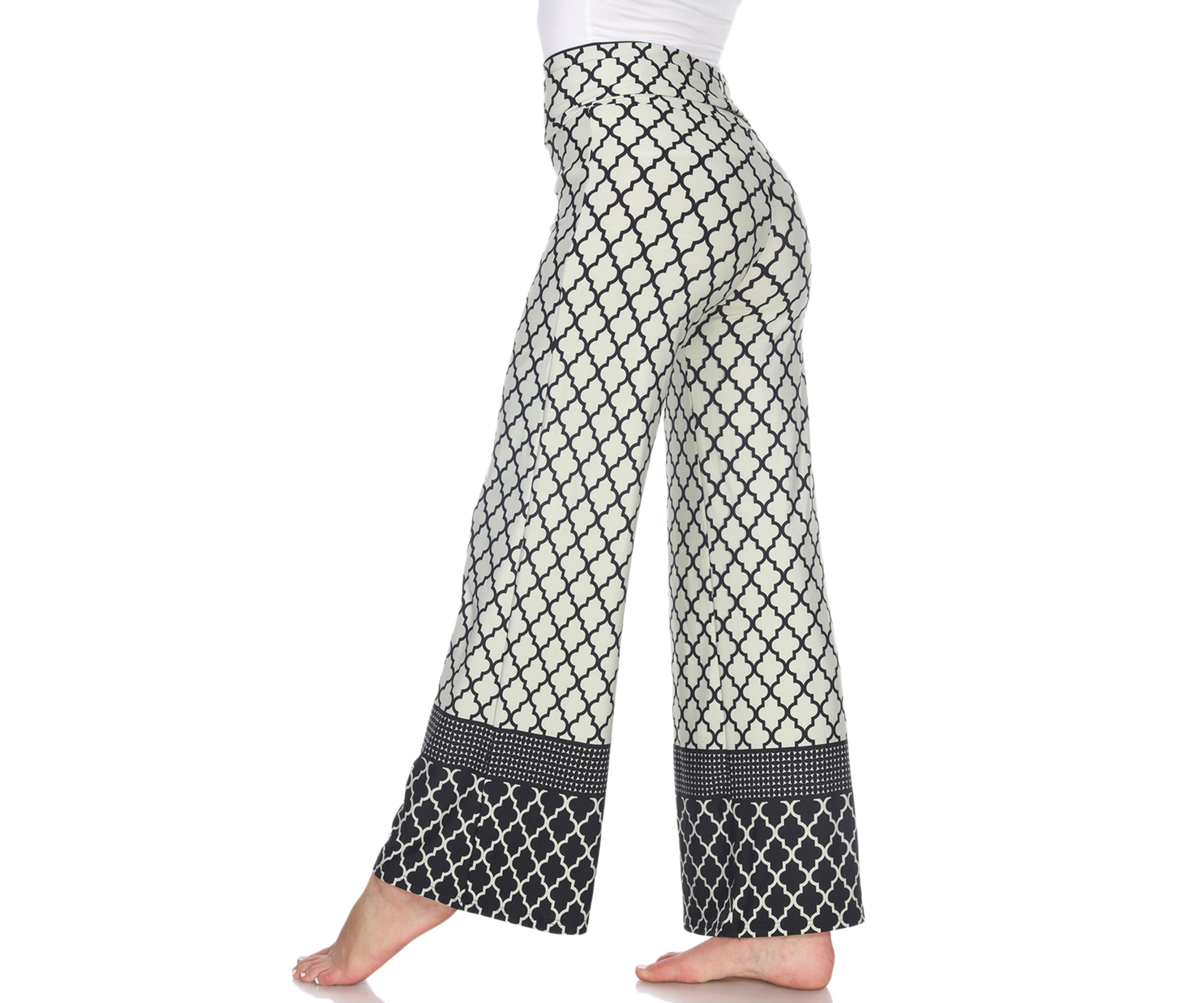 Womens New Paisley Palazzo Pants