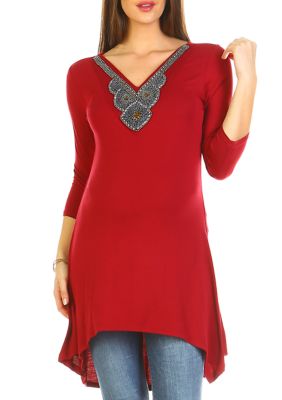 Plus Maternity Sofia Tunic Top