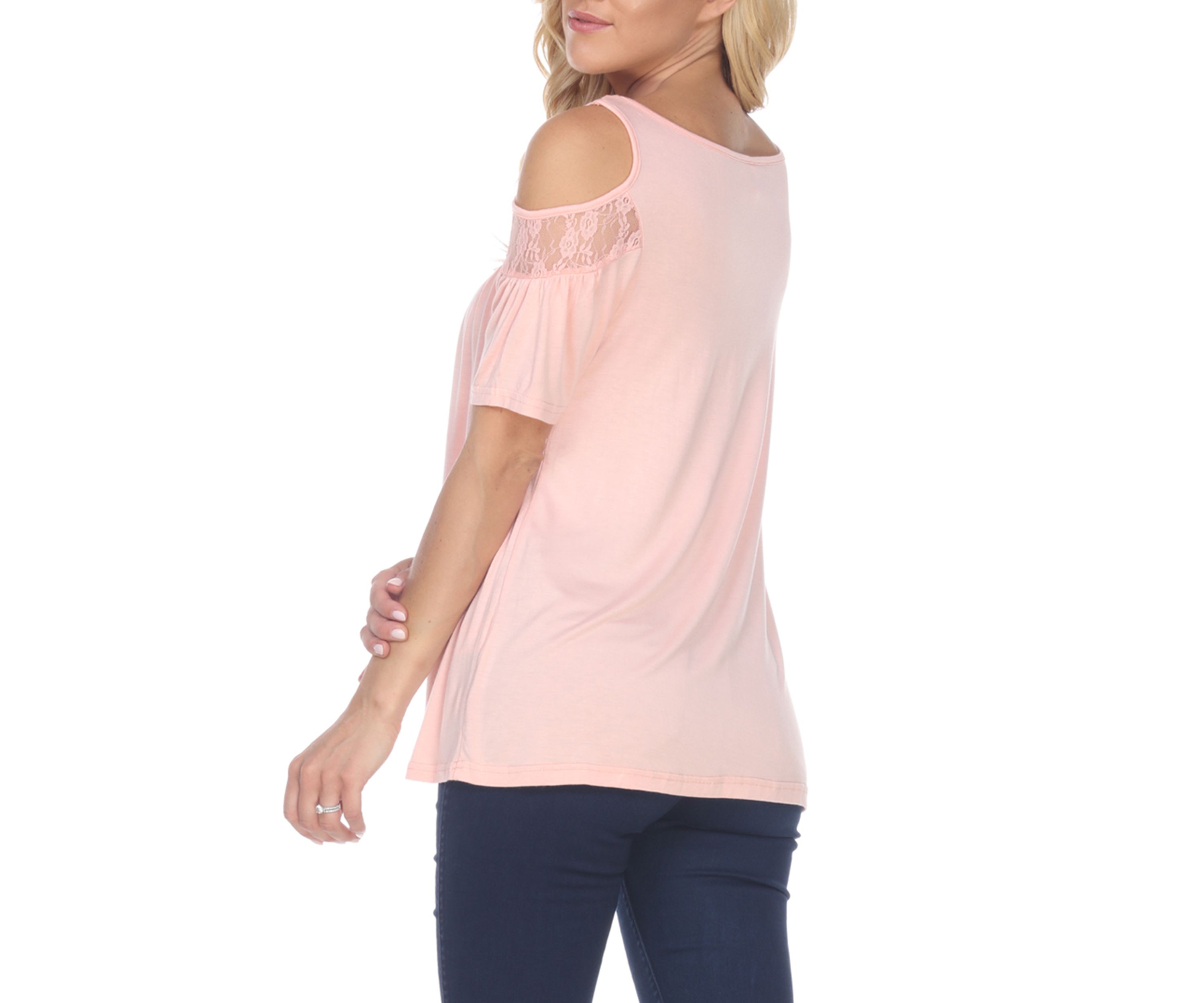 Bexley Cold Shoulder Short Sleeve Tunic