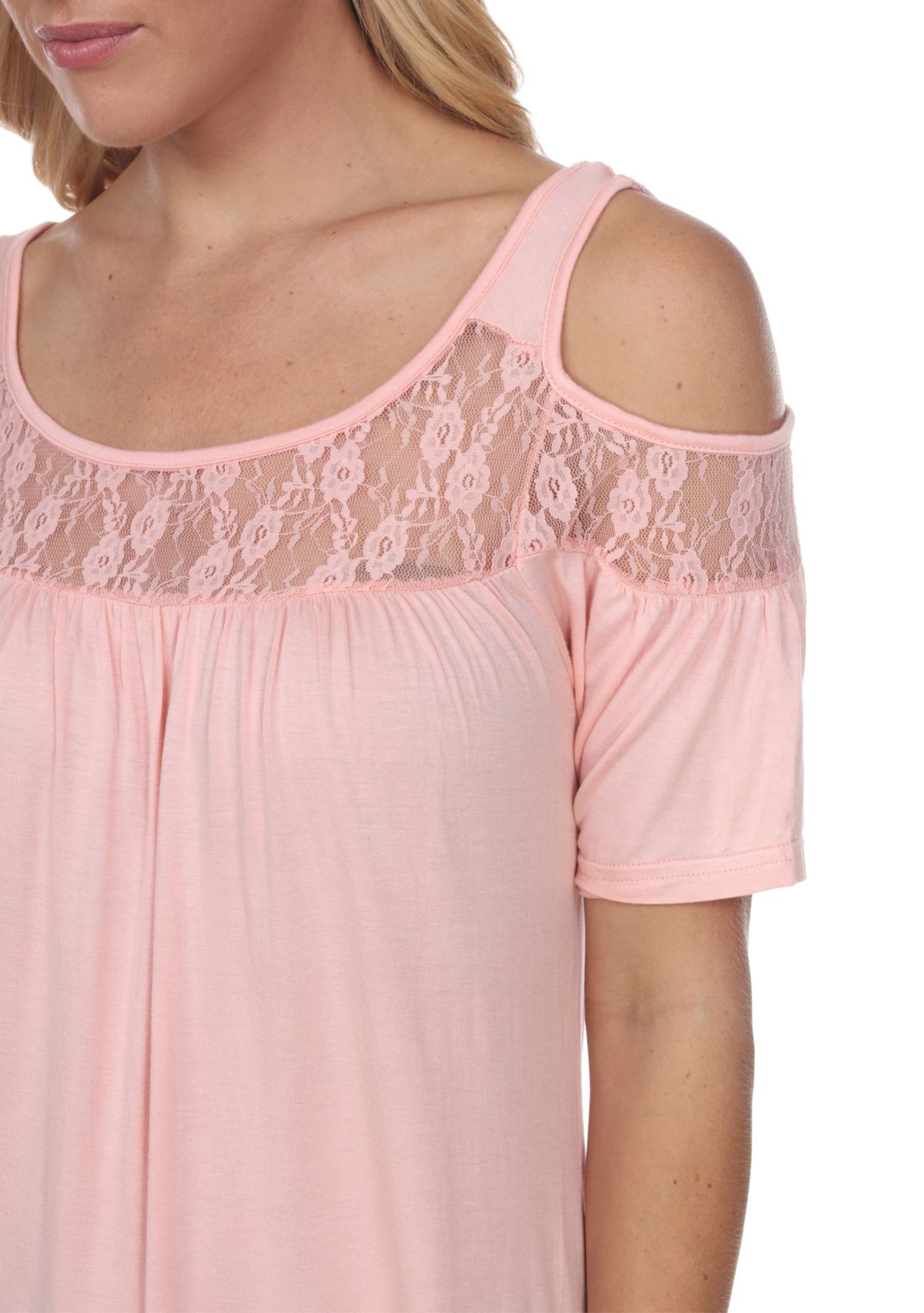 Bexley Cold Shoulder Short Sleeve Tunic