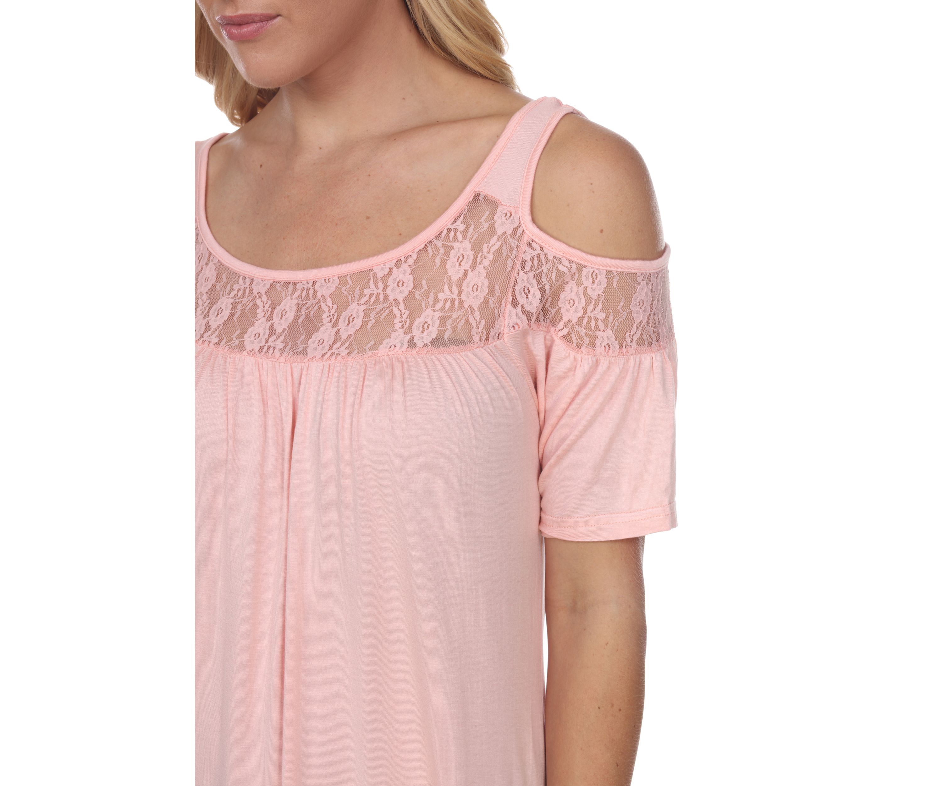 Bexley Cold Shoulder Short Sleeve Tunic