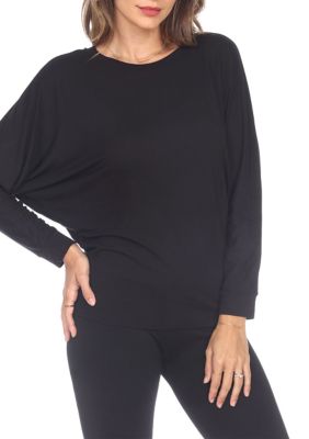 Banded Dolman Top