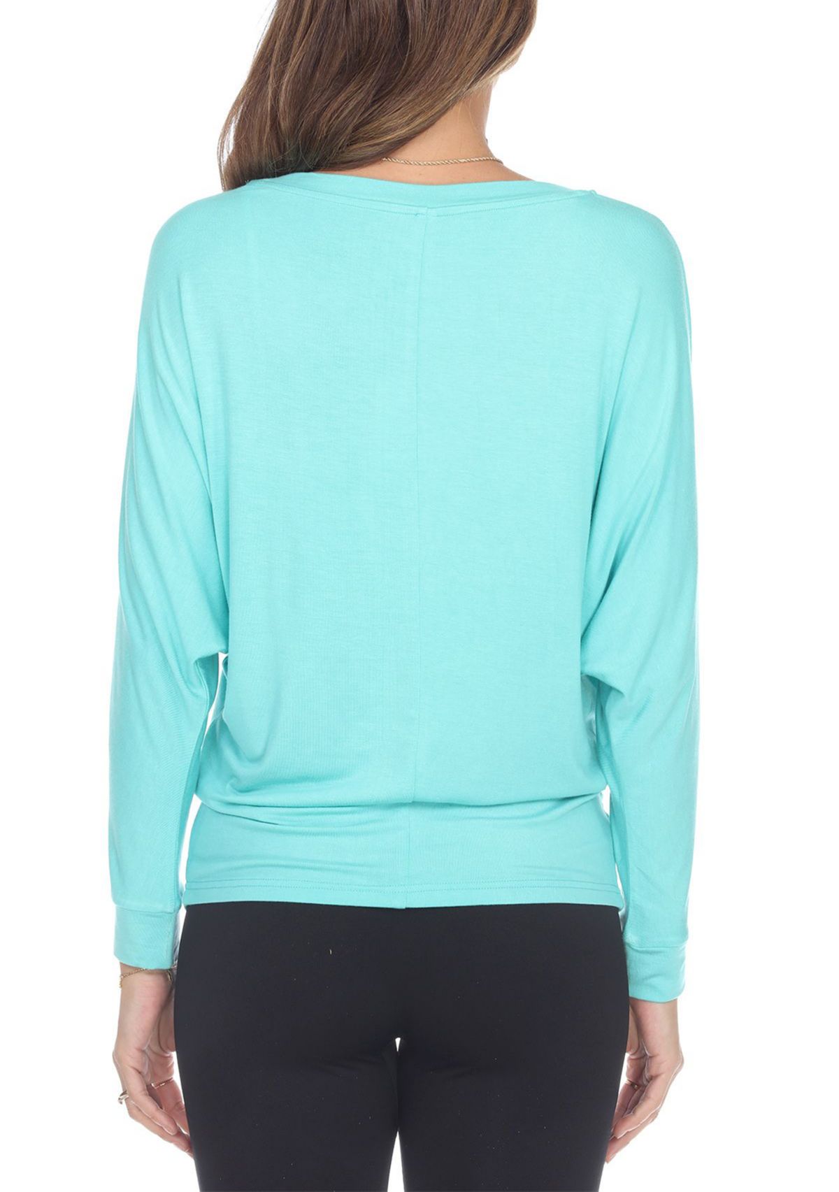 Banded Dolman Top