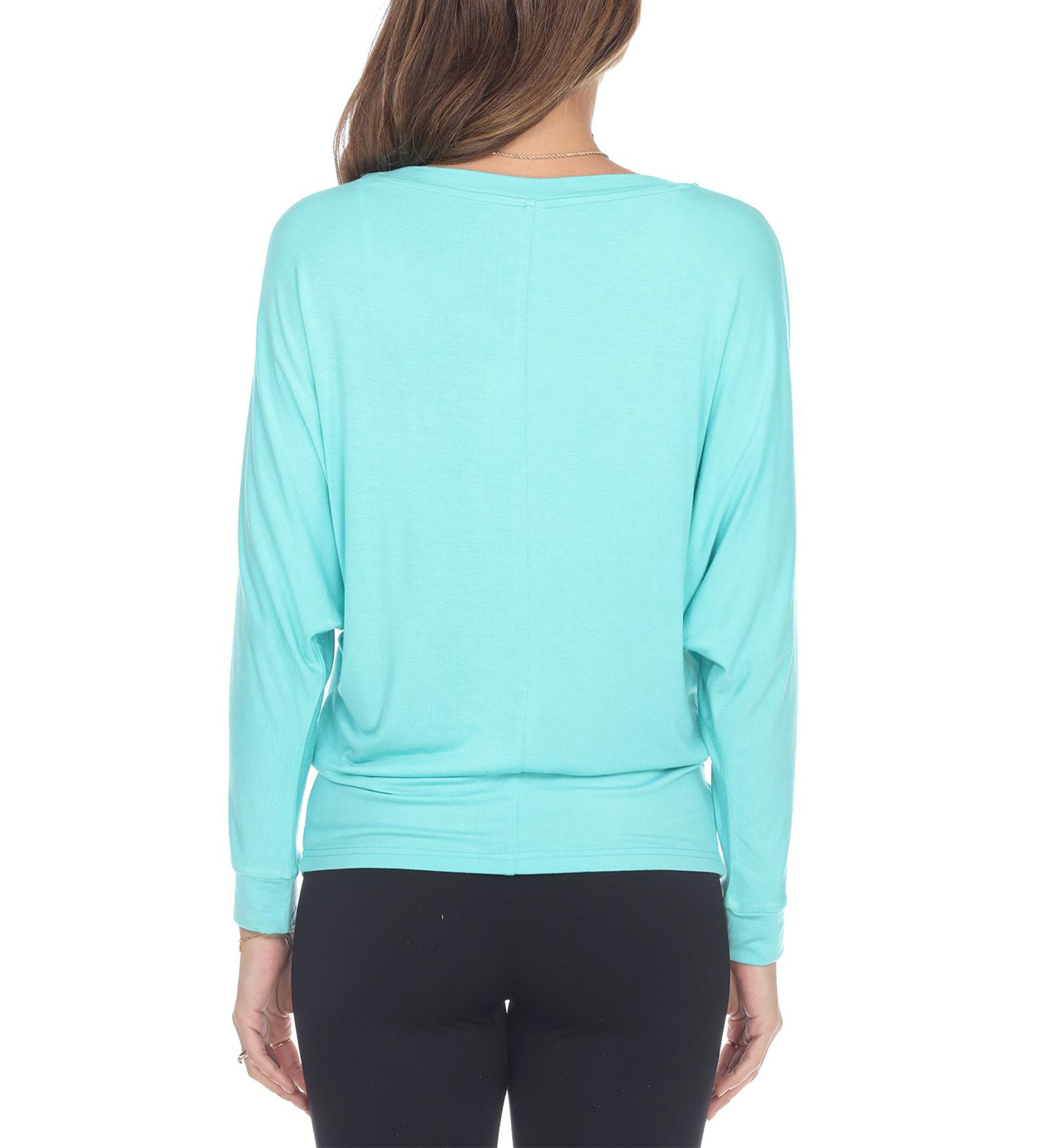 Banded Dolman Top