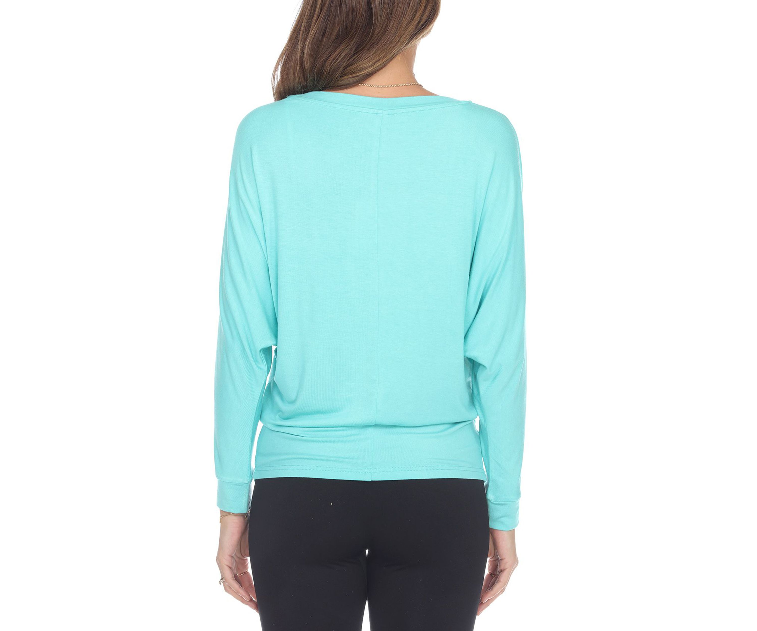 Banded Dolman Top