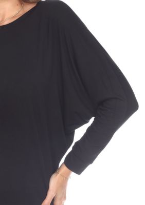 Banded Dolman Top