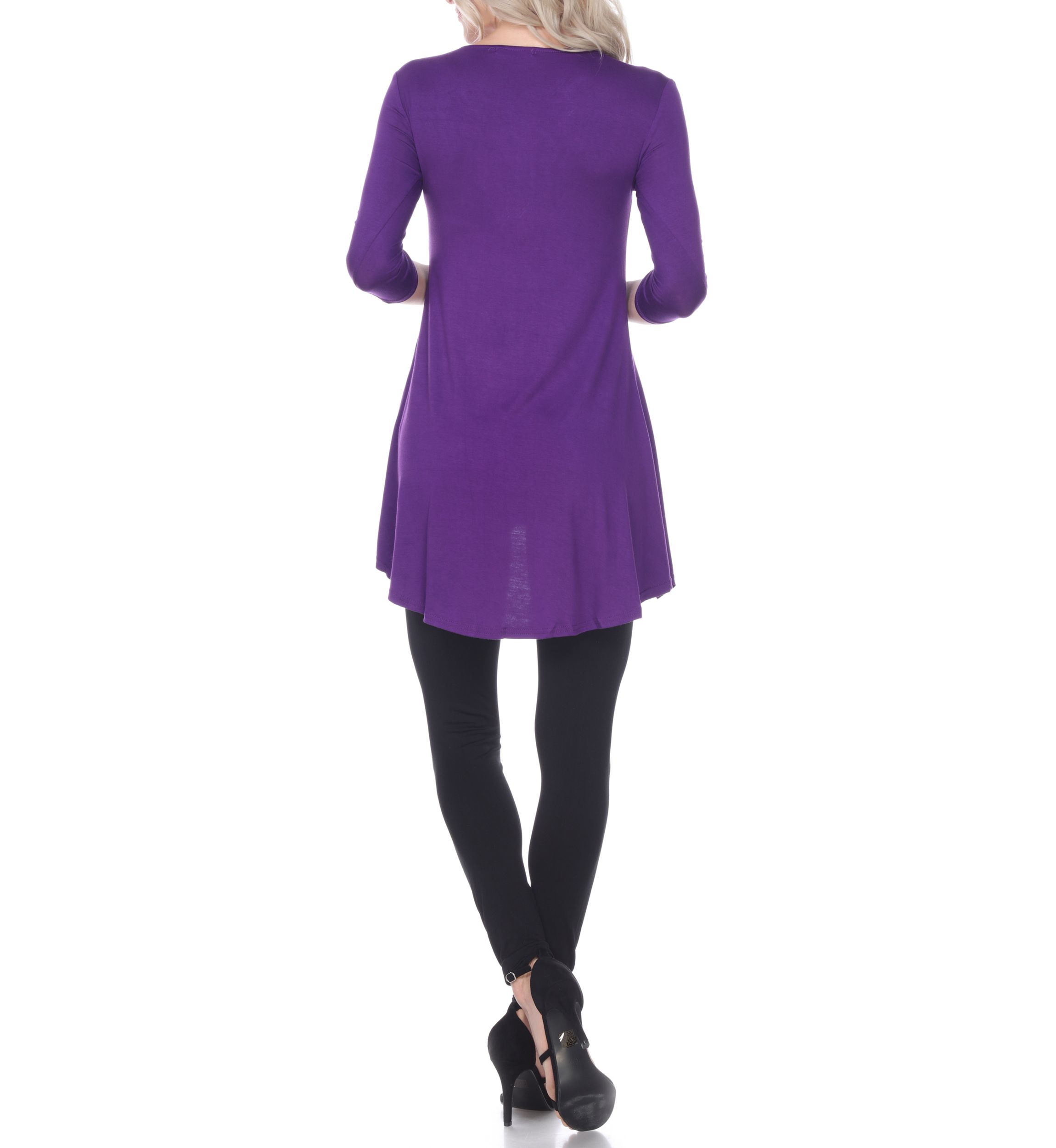 Luna Embellished 3/4 Sleeve Tunic