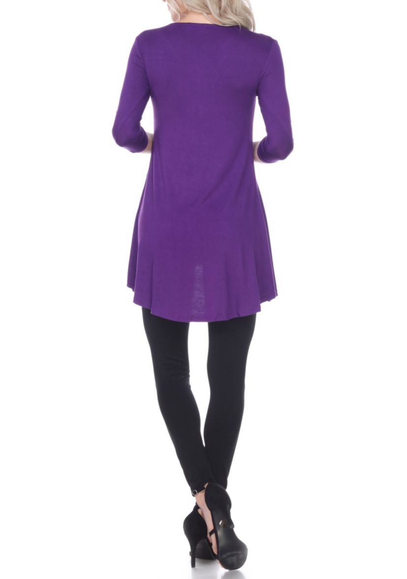 Luna Embellished 3/4 Sleeve Tunic