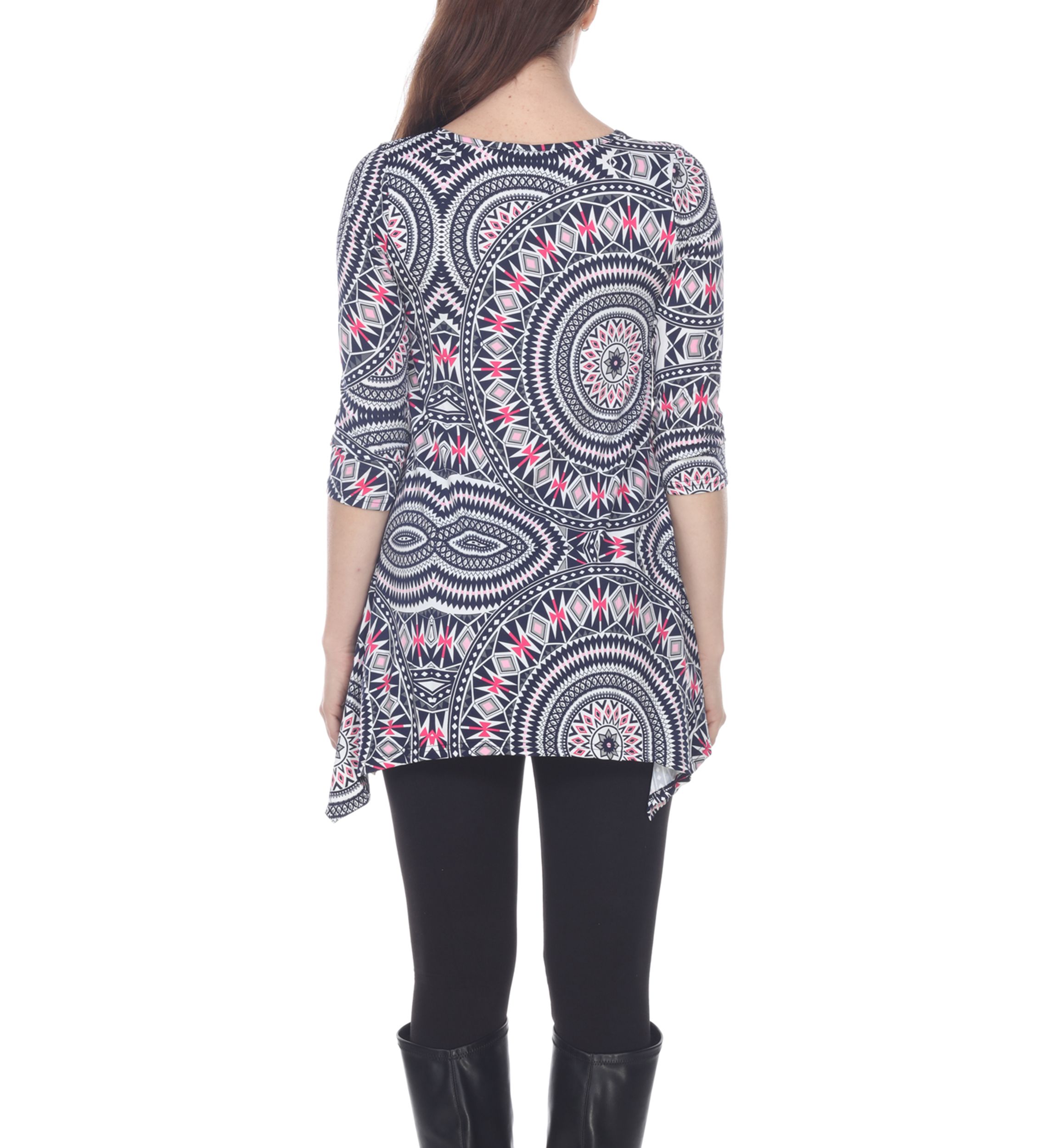 Womens Maji 3/4 Sleeve Printed Tunic