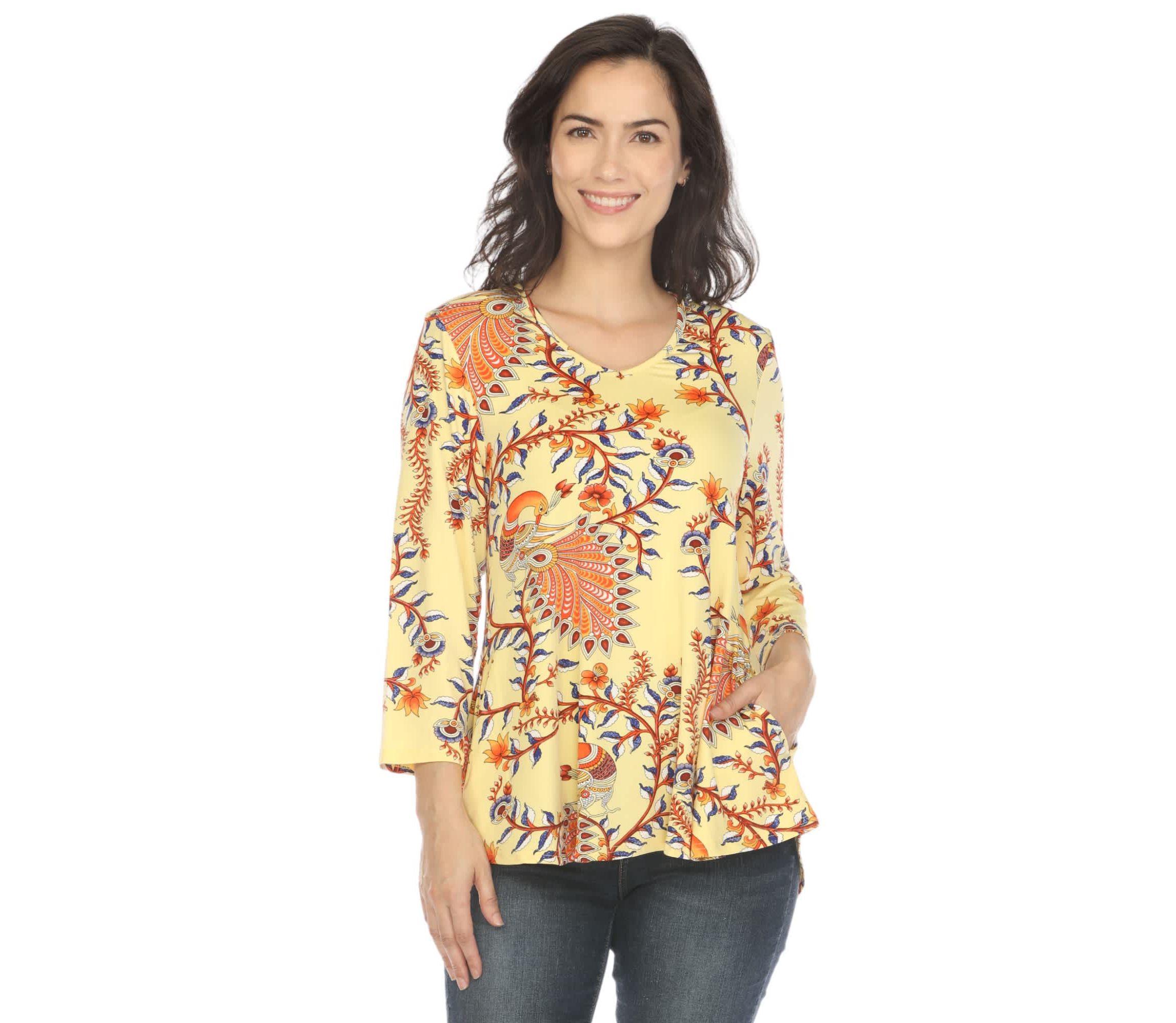 Vibrant Boho Swing Top