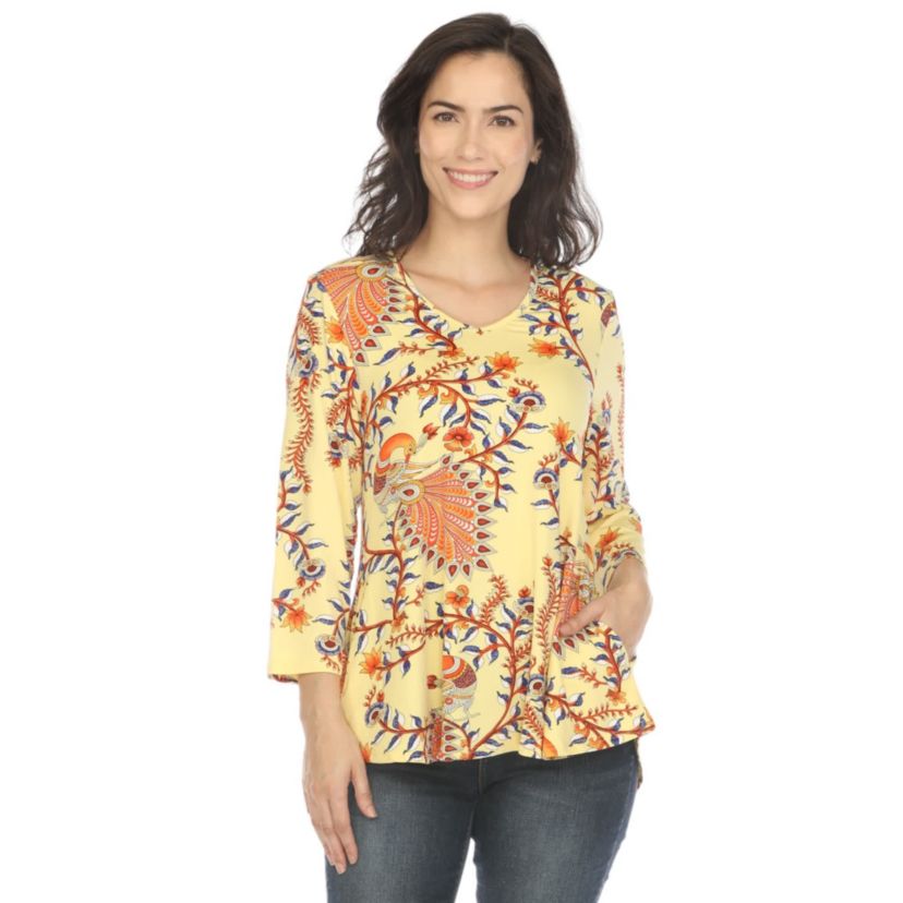 Vibrant Boho Swing Top