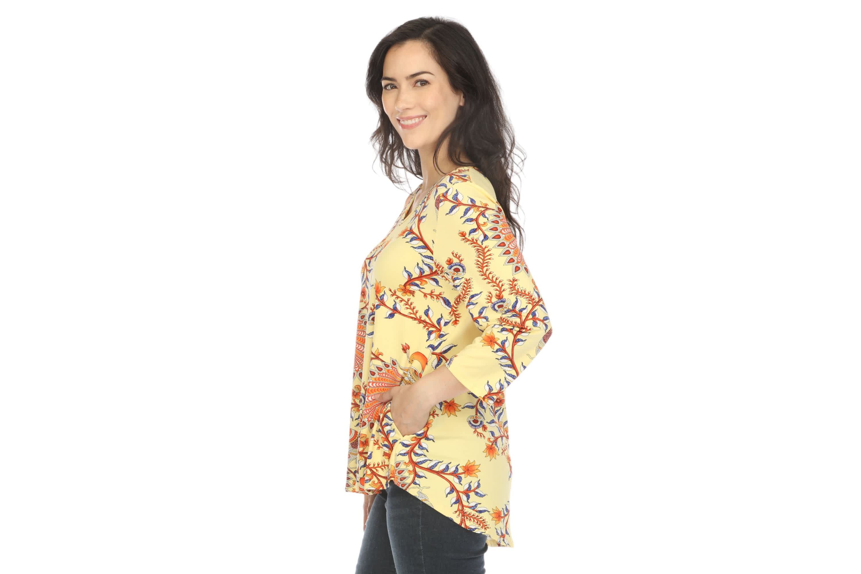 Vibrant Boho Swing Top