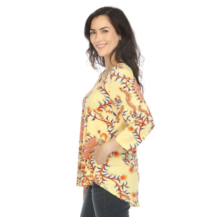 Vibrant Boho Swing Top