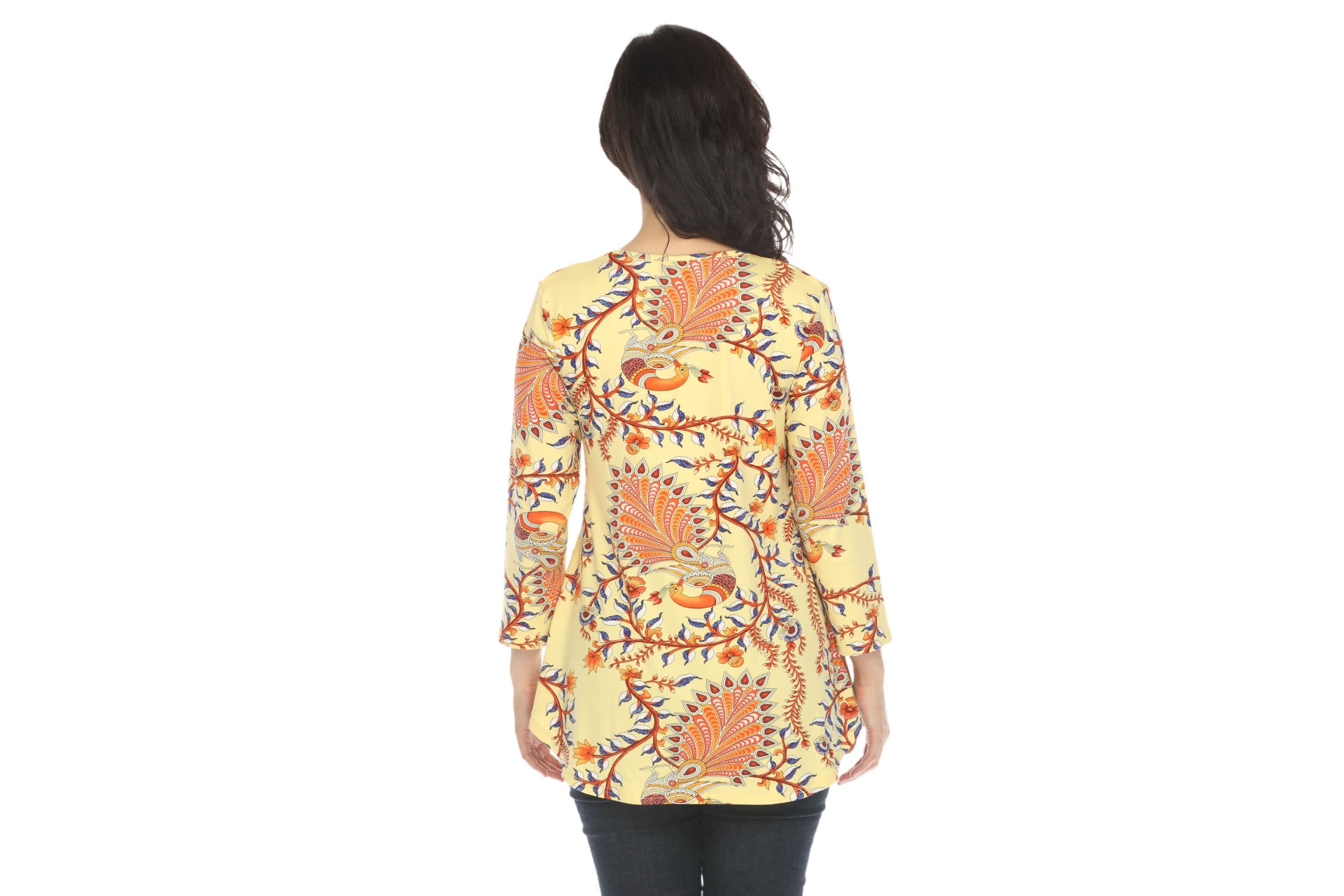Vibrant Boho Swing Top