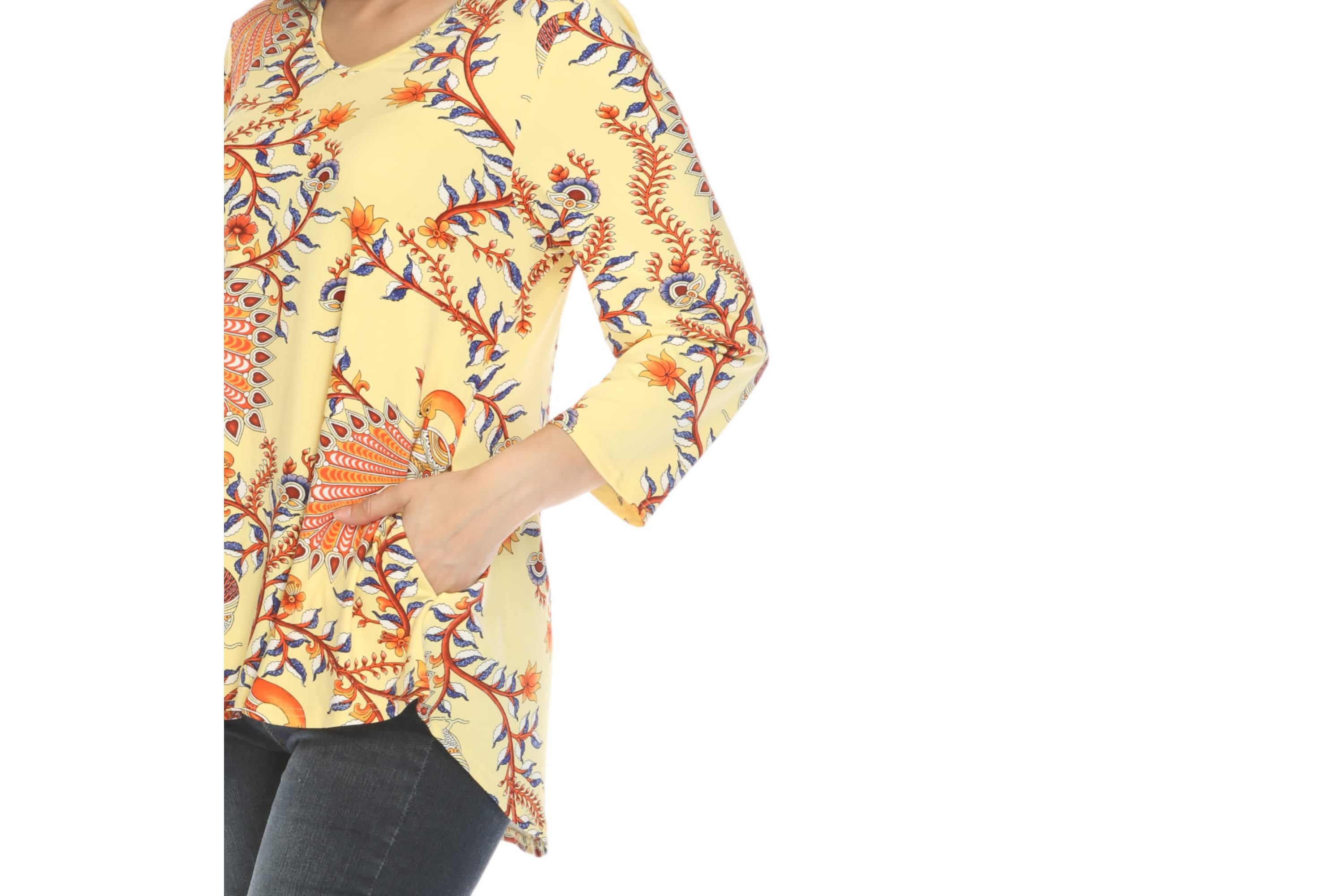 Vibrant Boho Swing Top
