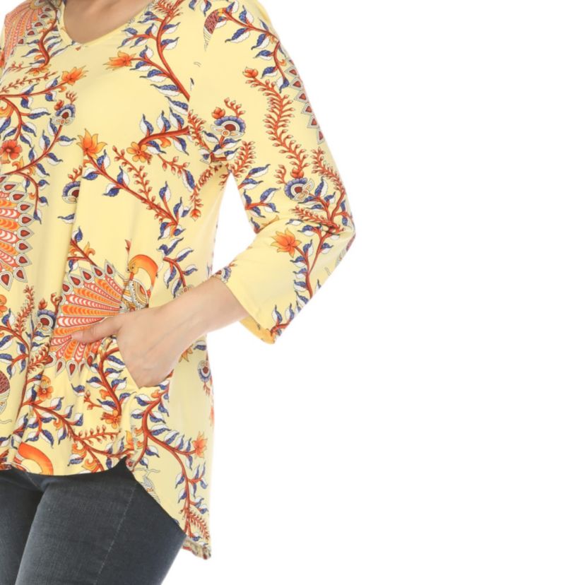 Vibrant Boho Swing Top