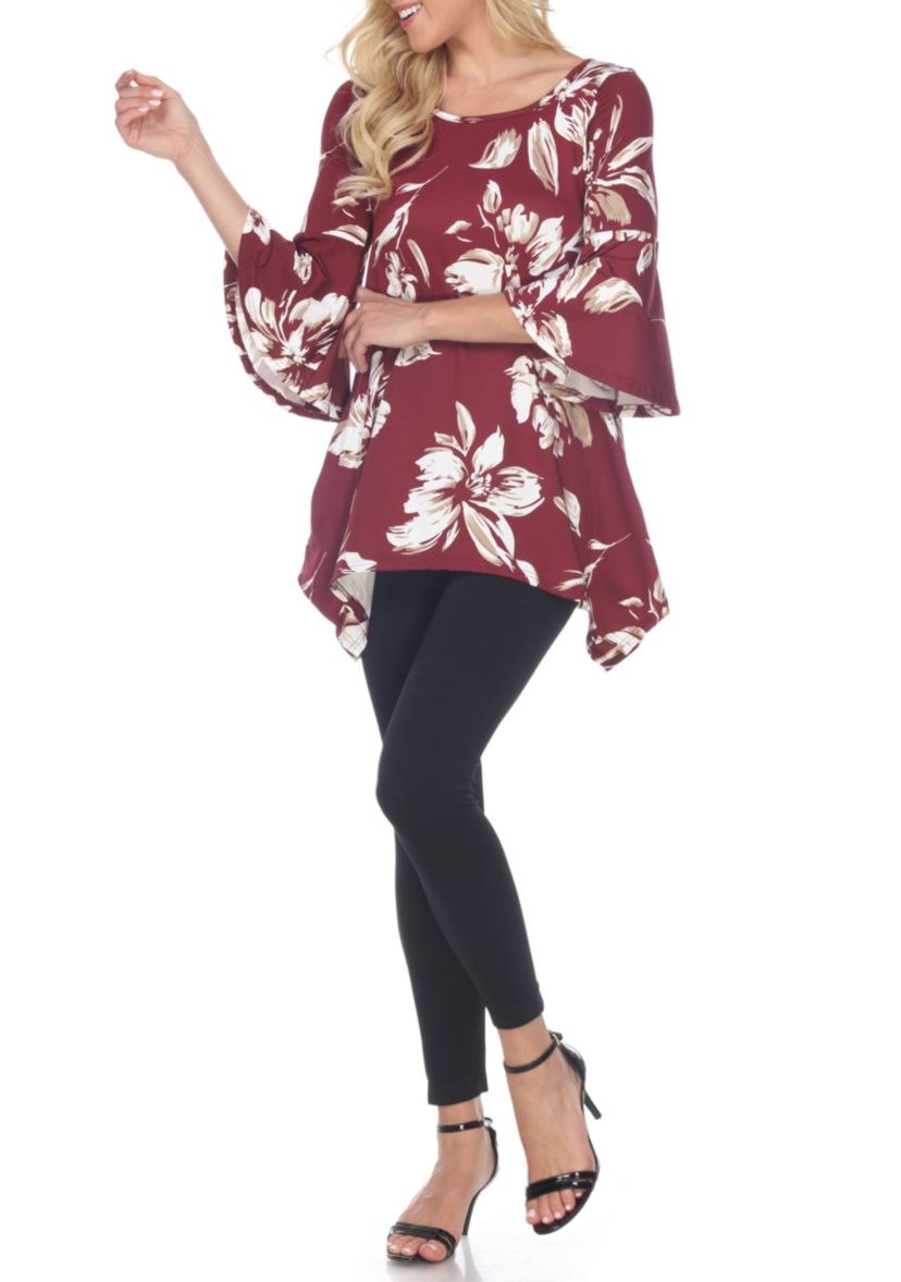 Womens Blanche Bell Sleeve Tunic