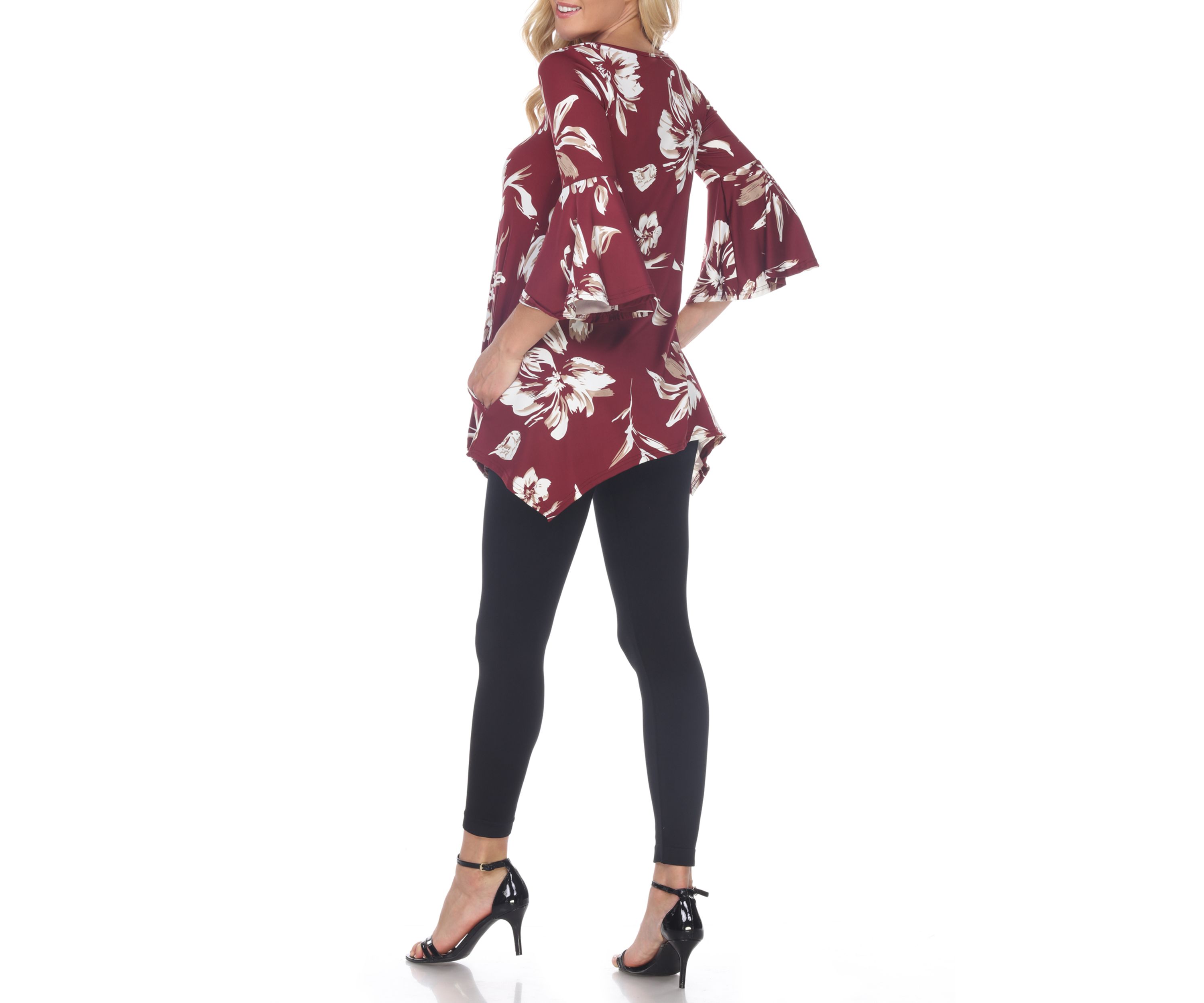 Womens Blanche Bell Sleeve Tunic