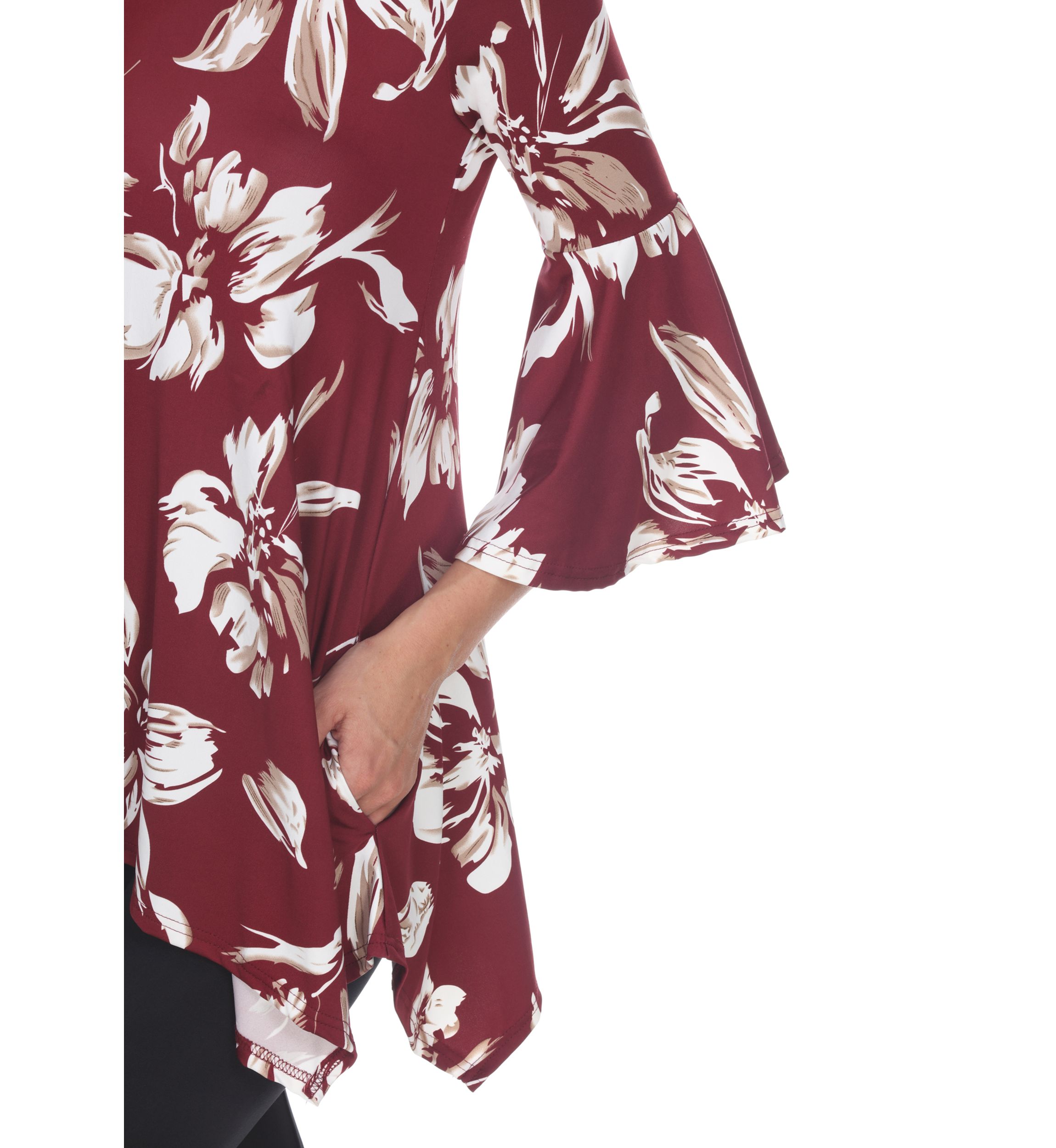 Womens Blanche Bell Sleeve Tunic