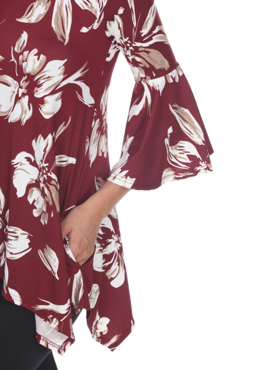 Womens Blanche Bell Sleeve Tunic