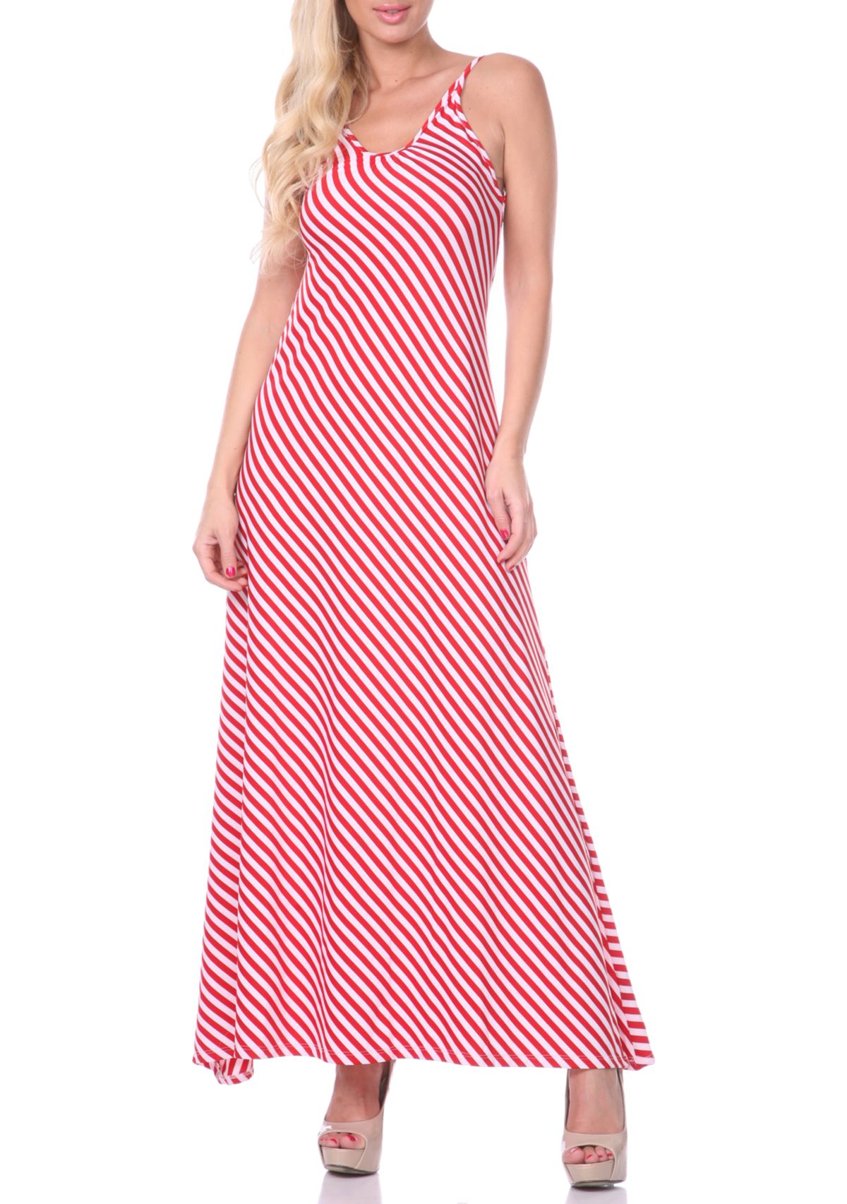 Open Back Maxi Dress