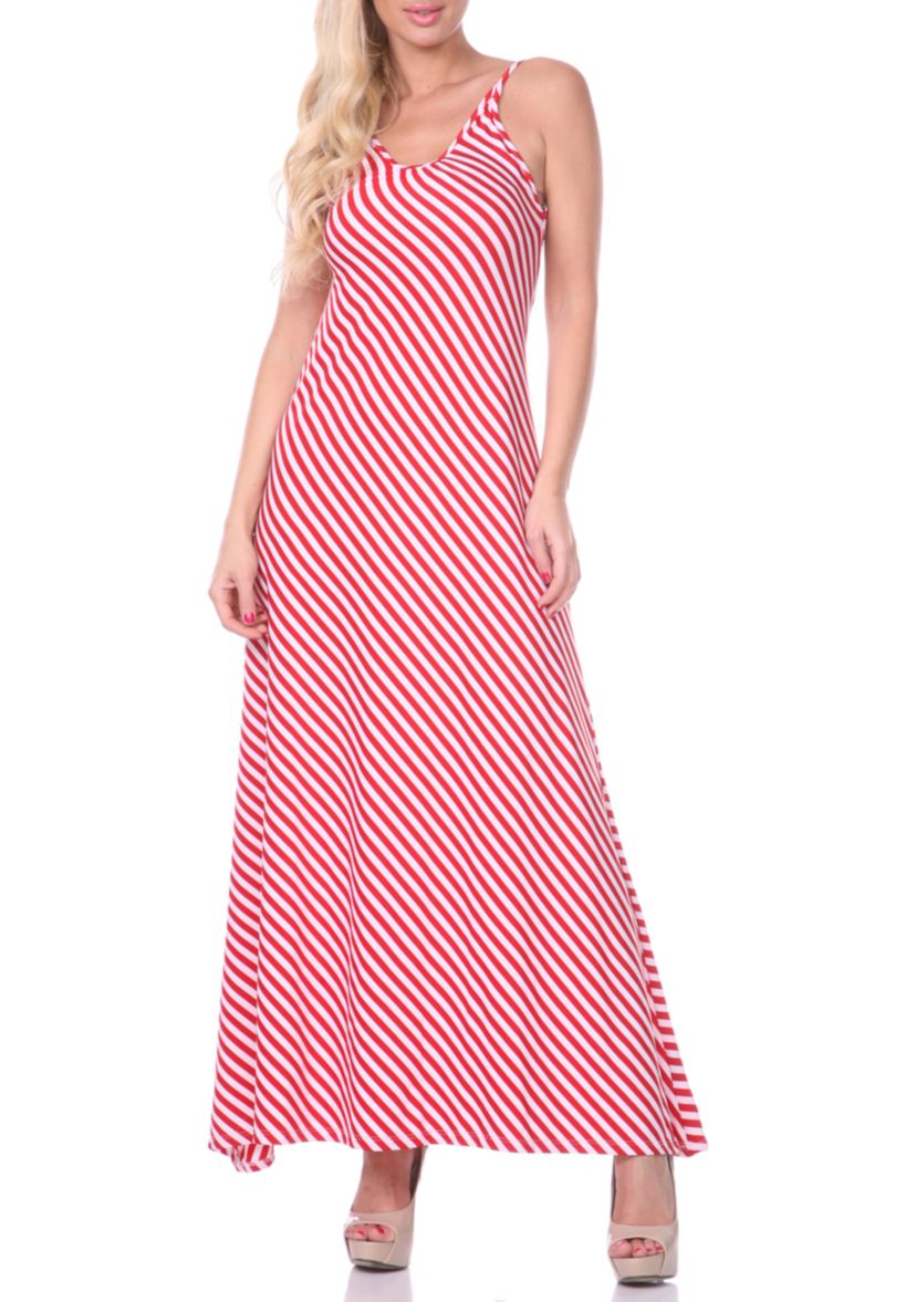 Open Back Maxi Dress