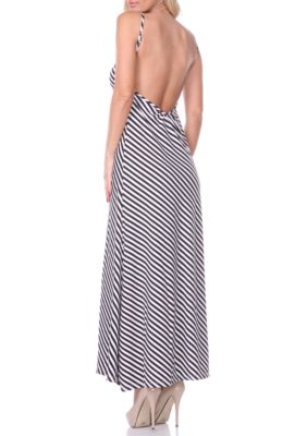 Open Back Maxi Dress