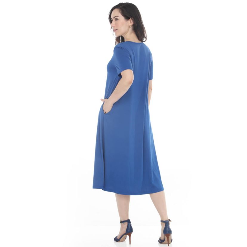 womens swing midi dress Warehouse Women's Feather Swing Midi Dress
