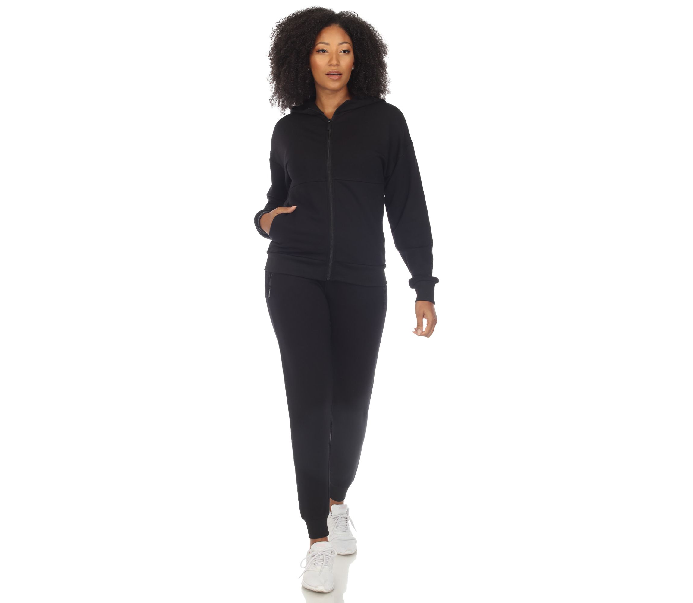 2-Piece Fleece Lined Tracksuit Set
