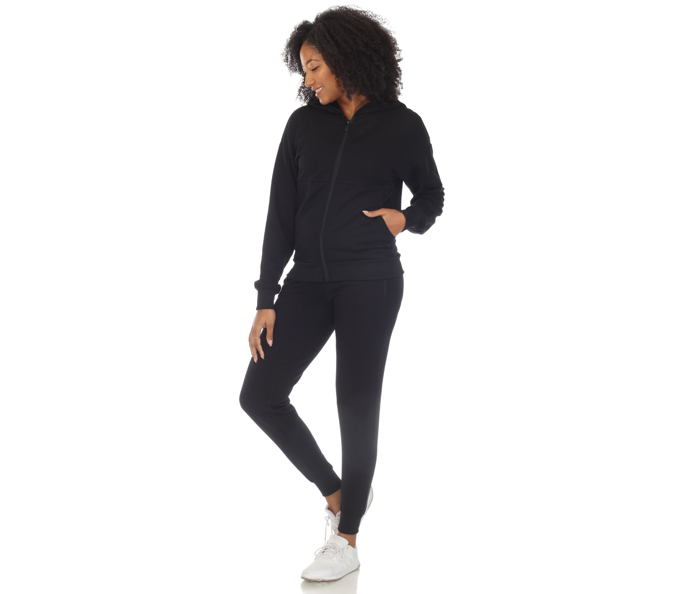2-Piece Fleece Lined Tracksuit Set