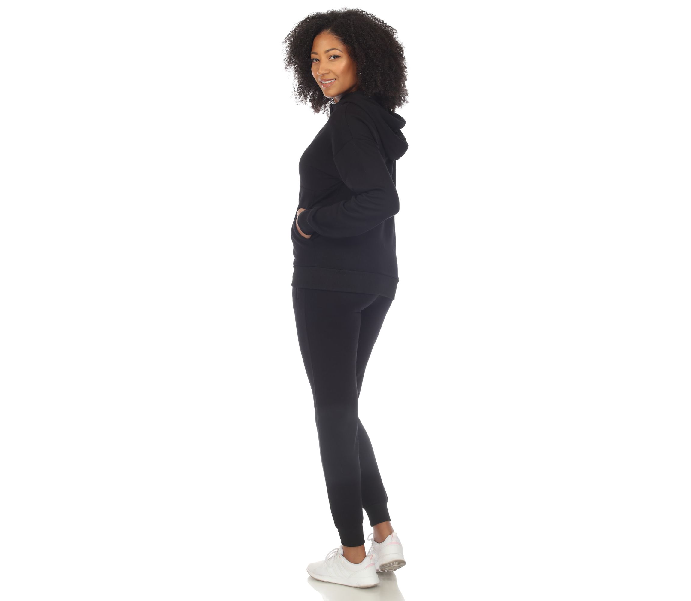 2-Piece Fleece Lined Tracksuit Set
