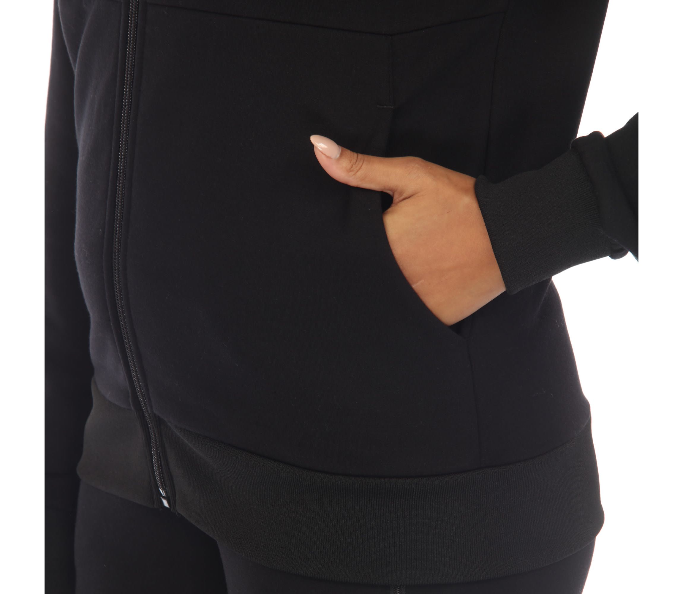 2-Piece Fleece Lined Tracksuit Set