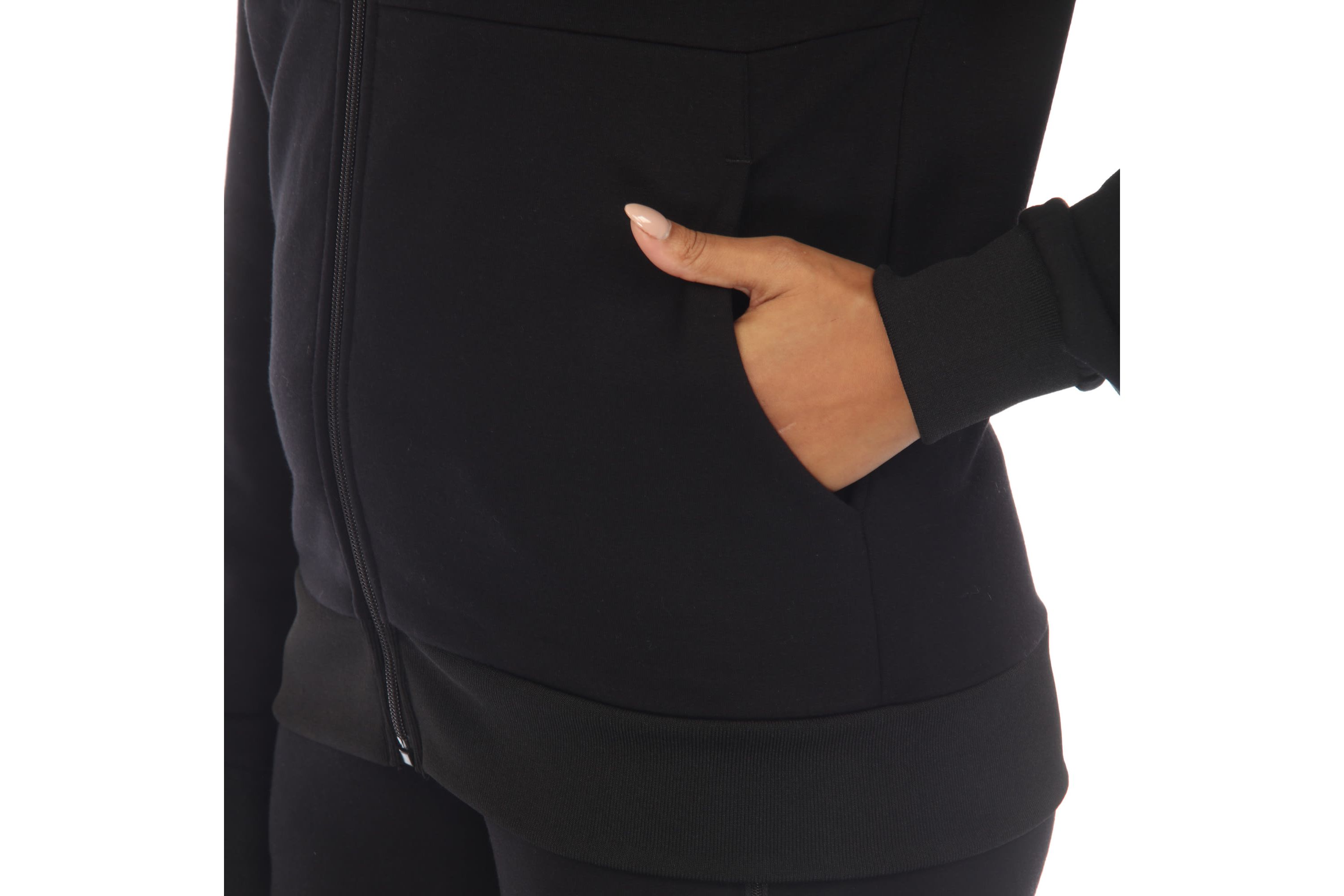 2-Piece Fleece Lined Tracksuit Set