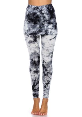 Women's Tie Dye Skirted Leggings